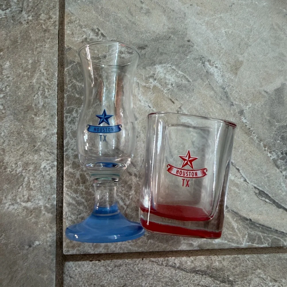 Colorful Souvenir Shot Glass Collection Western States and Landmarks
